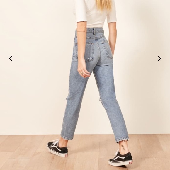 Reformation 9s Mom Jeans Arches 
